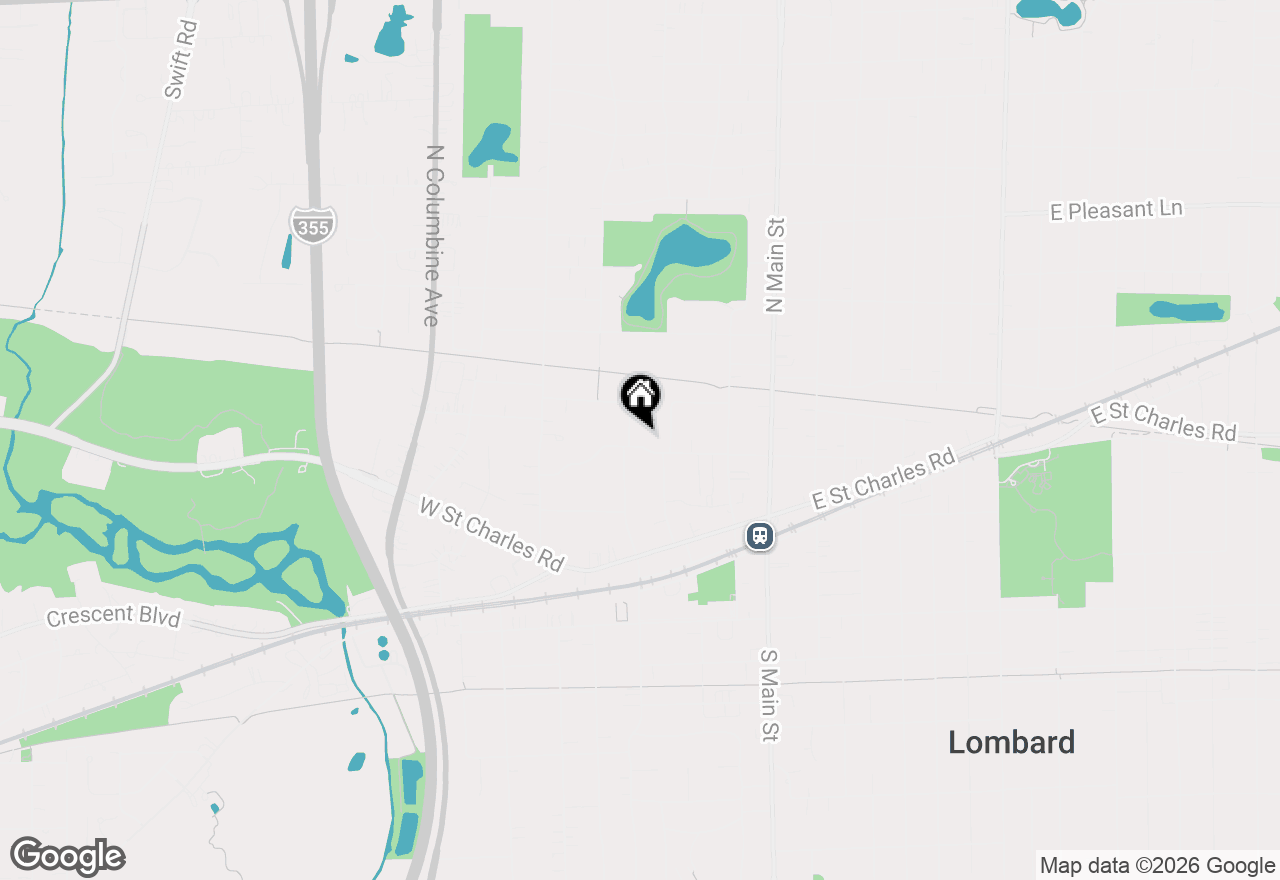 Map of 228 W Grove Street, Lombard, IL 60148