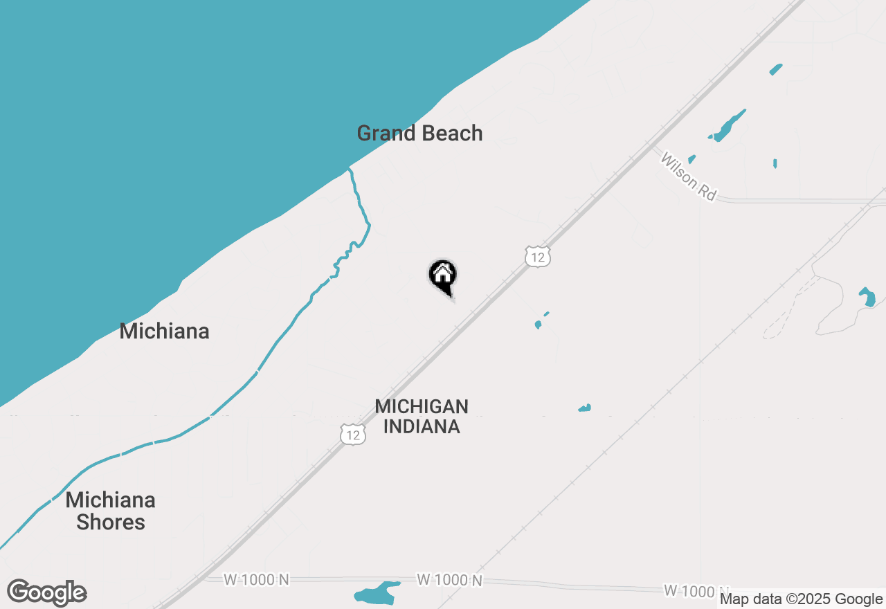 Map of 45325 Fairway Drive, New Buffalo, MI 49117