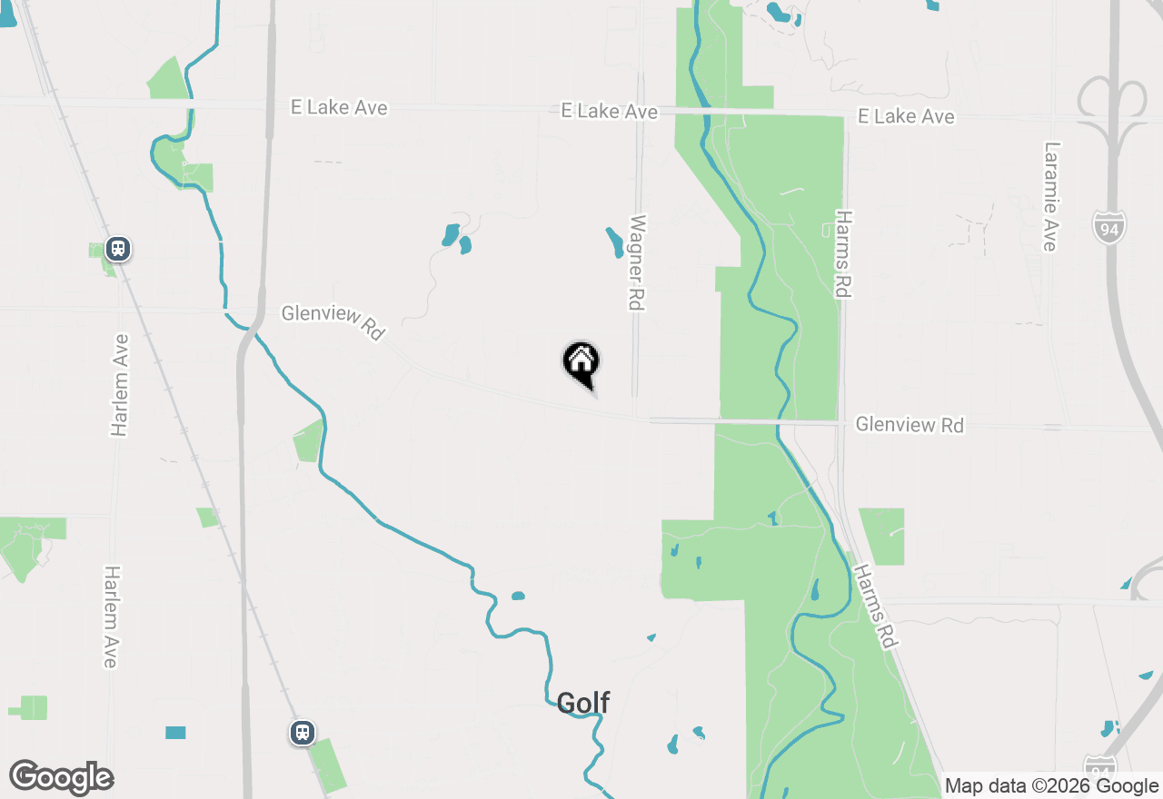 Map of 807 Surrey Lane, Glenview, IL 60025