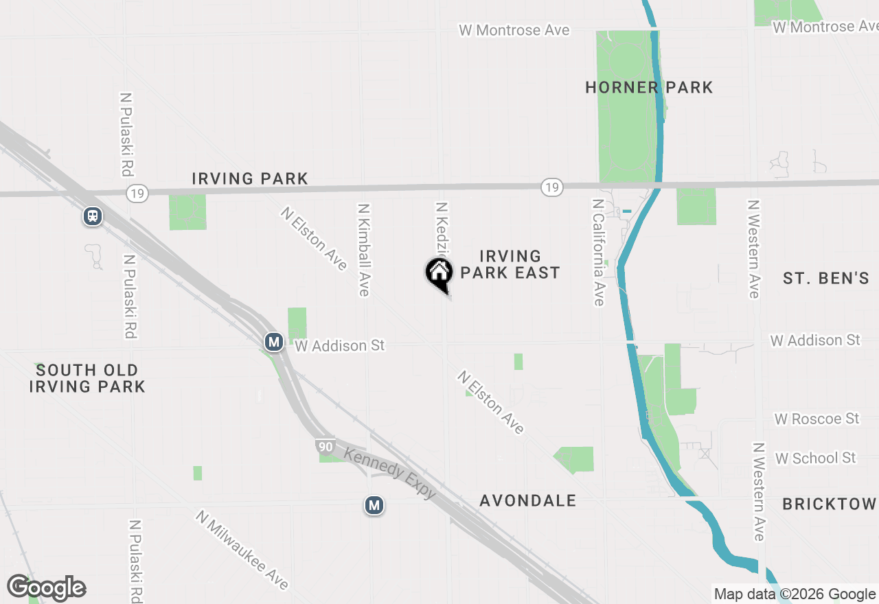 Map of 3700 N Kedzie Avenue, Chicago, IL 60618