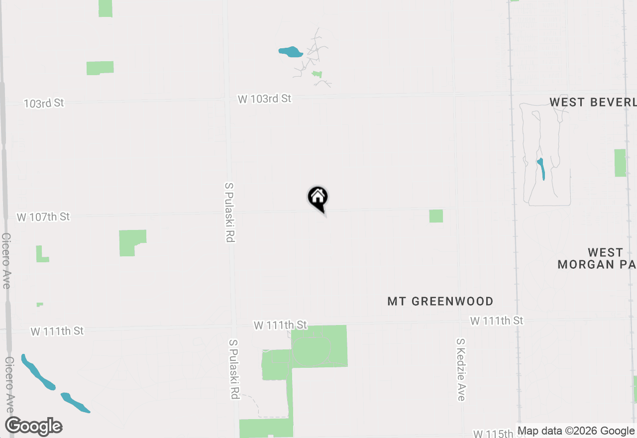 Map of 10715 S Lawndale Avenue, Chicago, IL 60655