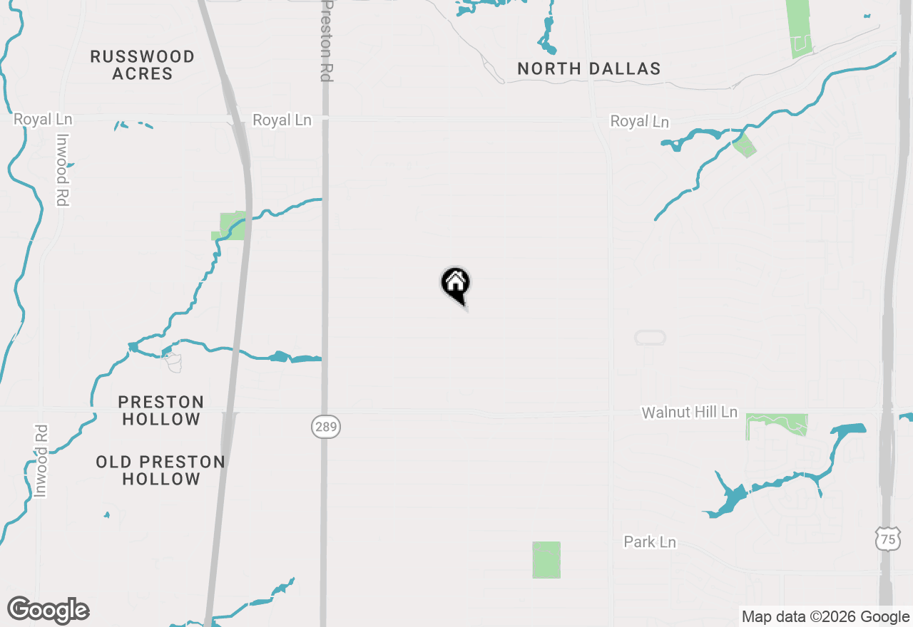 Map of 6406 Glendora Avenue, Dallas, TX 75230