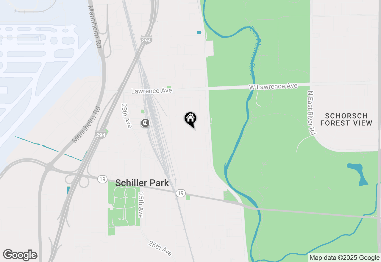 Map of 4600 Grace Street, Schiller Park, IL 60176