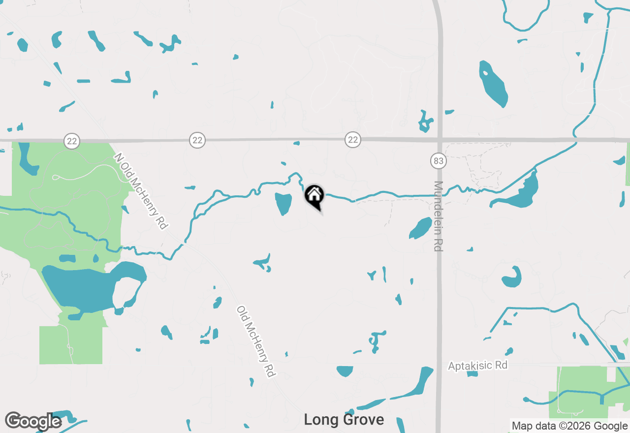 Map of 4317 Willowbrook Road, Long Grove, IL 60047