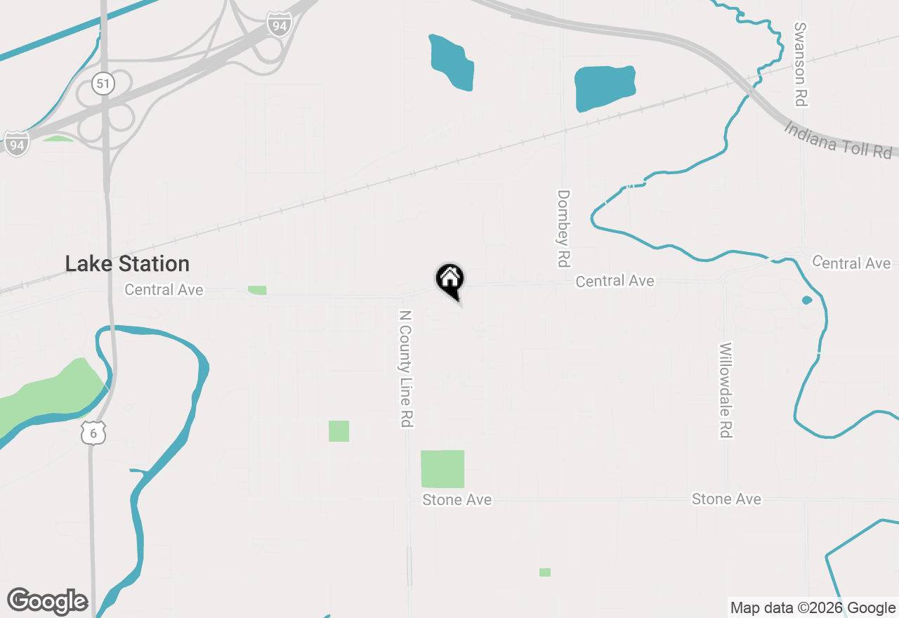 Map of 5076 Concord Avenue, Portage, IN 46368