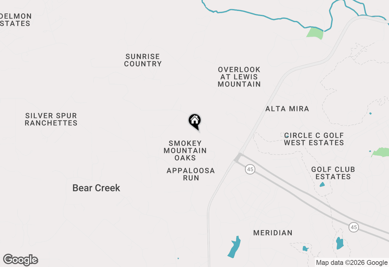 Map of 11705 Jess Dr, Austin, TX 78737