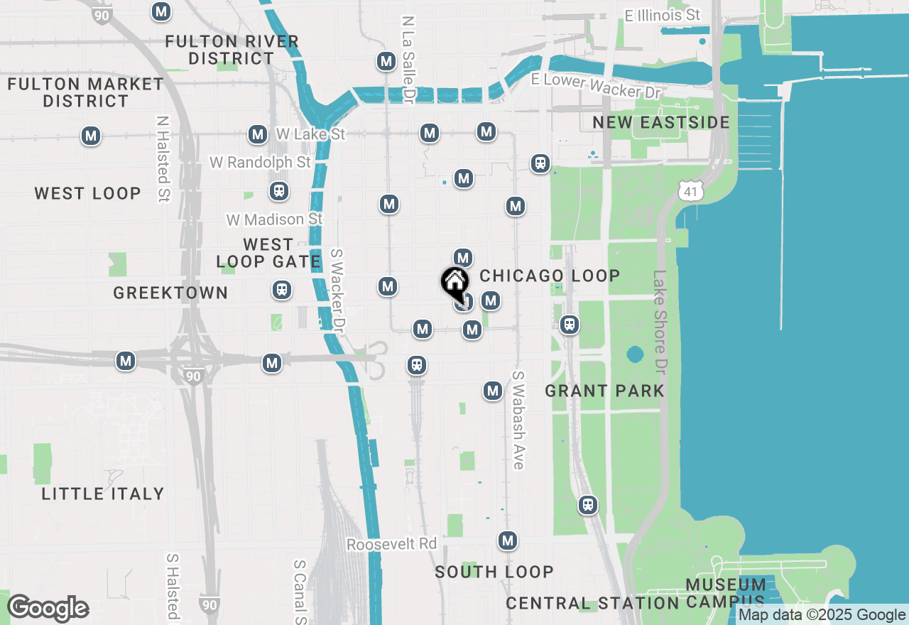 Map of 314 S Federal Street, Chicago, IL 60604