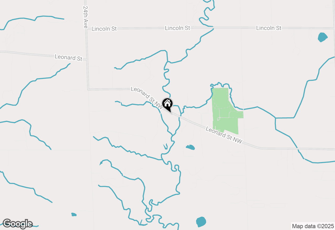 Map of 1810 Leonard Street Nw, Grand Rapids, MI 49534