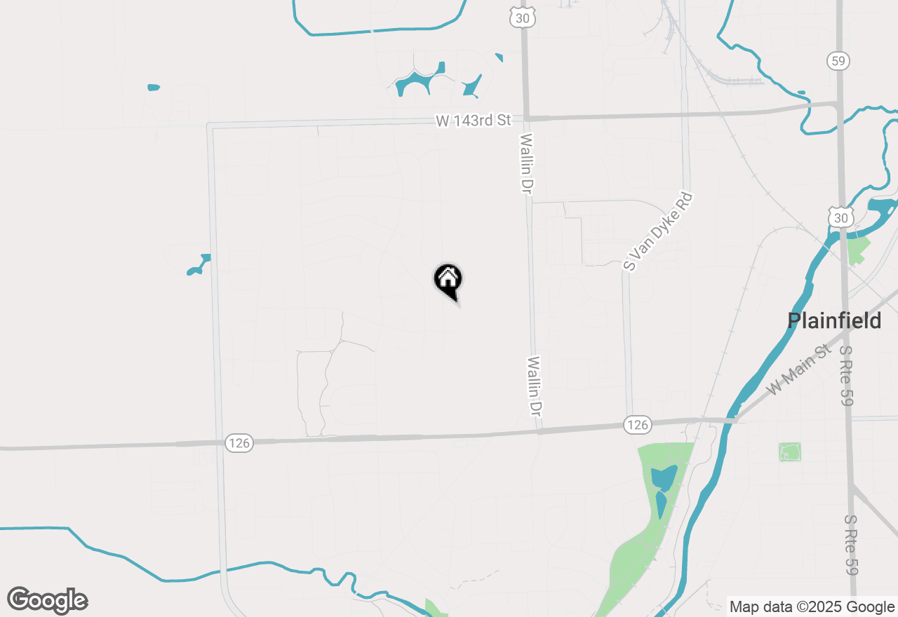 Map of 14731 Independence Drive, Plainfield, IL 60544