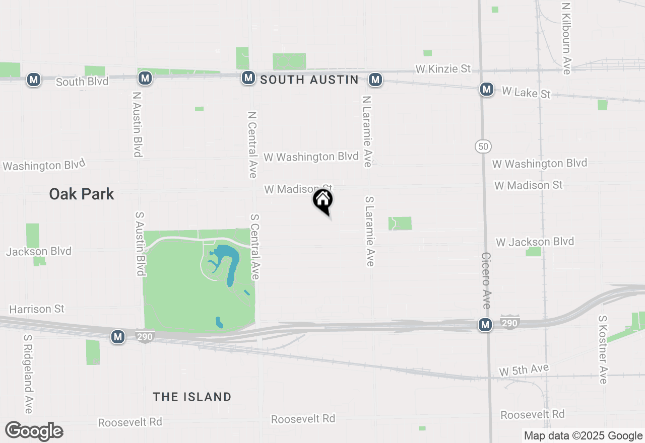 Map of 5335 W Adams Street, Chicago, IL 60644
