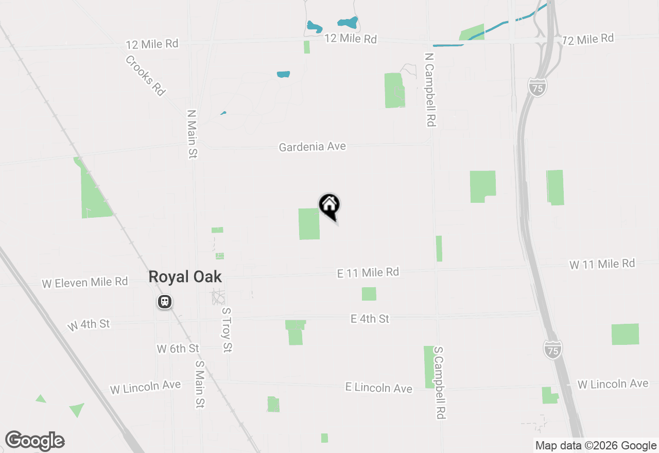 Map of 405 N Altadena Avenue, Royal Oak, MI 48067