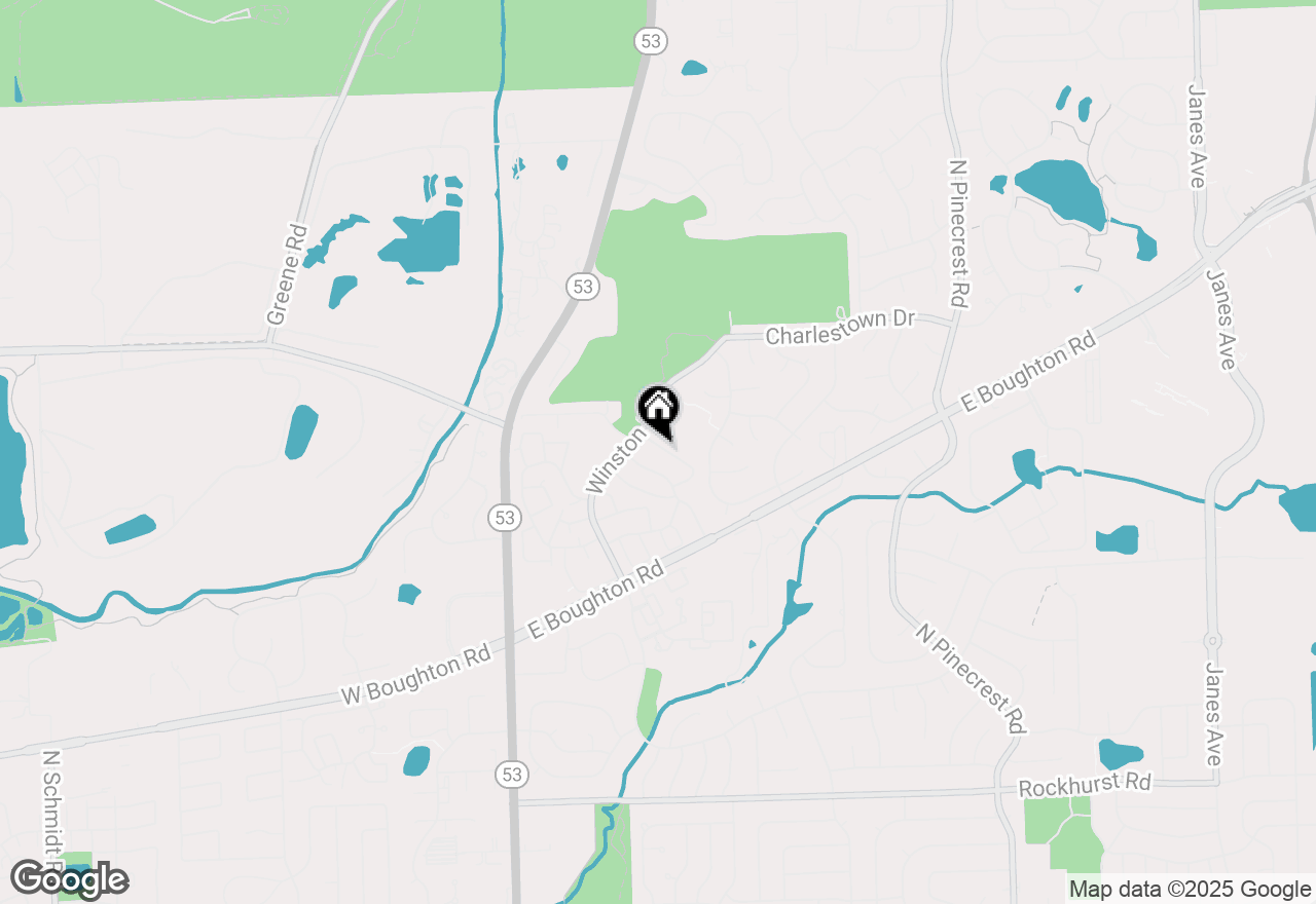 Map of 215 Douglass Way, Bolingbrook, IL 60440