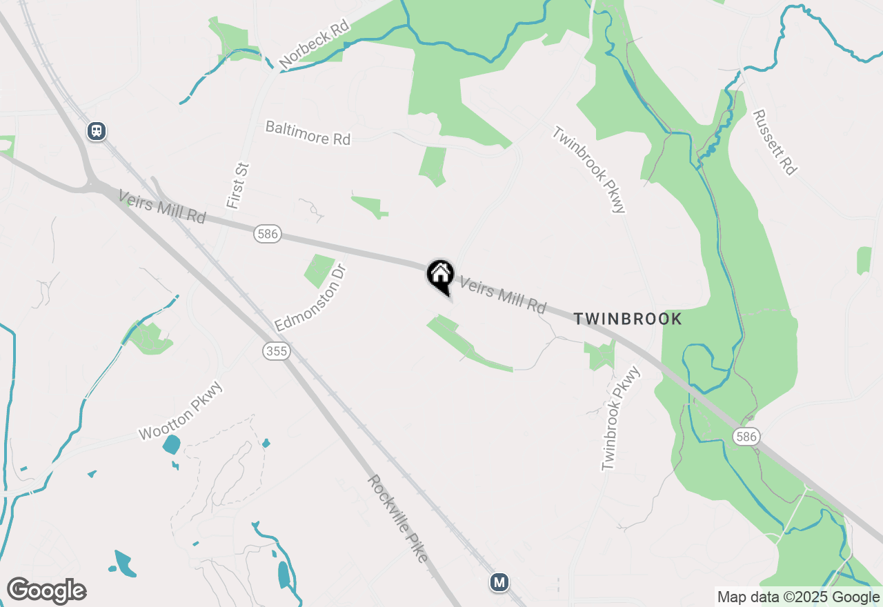 Map of 1405 Broadwood Drive, Rockville, MD 20851
