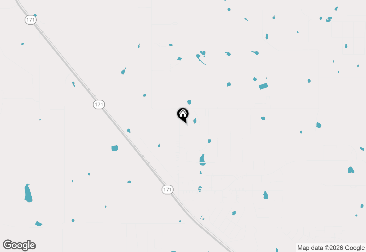 Map of 10612 County Road 1001, Godley, TX 76044