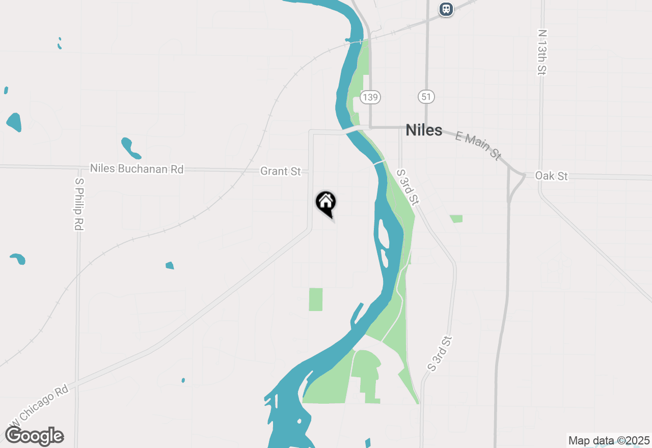 Map of 315 S State Street, Niles, MI 49120