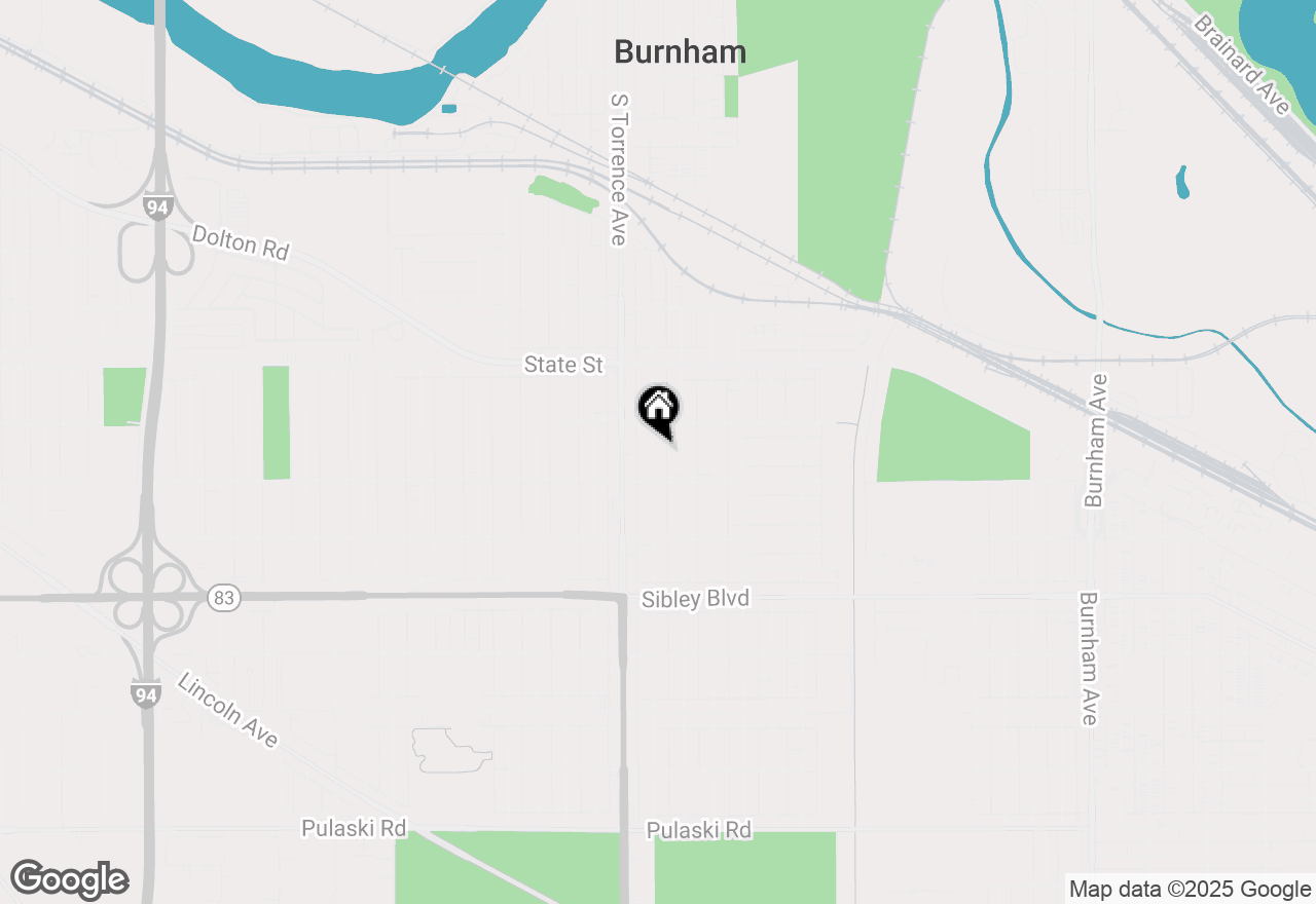 Map of 341 Saginaw Avenue, Calumet City, IL 60409