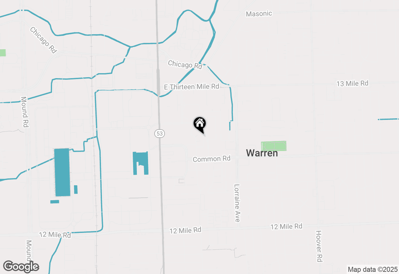 Map of 30409 Madison Avenue, Warren, MI 48093