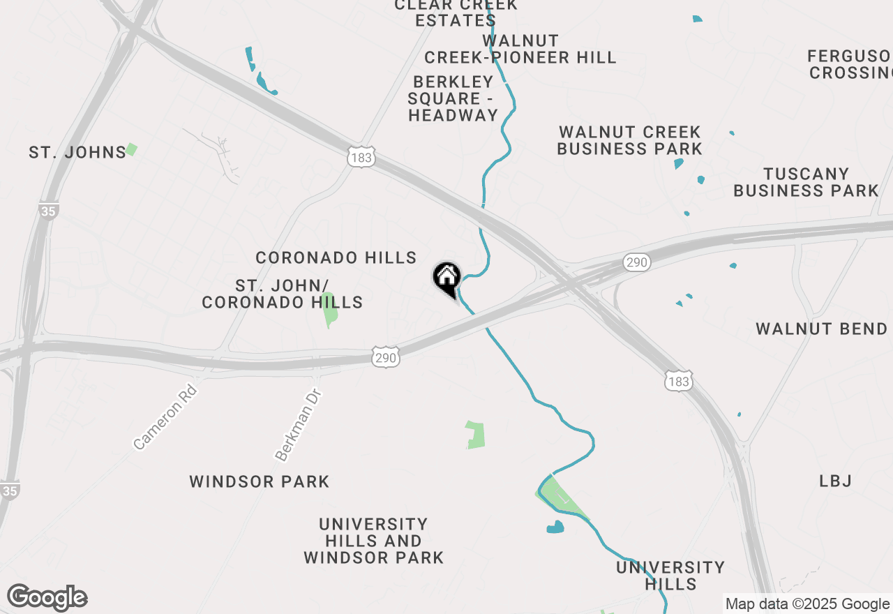 Map of 7300 E Us Hwy 290 Svrd Wb Highway E, Austin, TX 78723