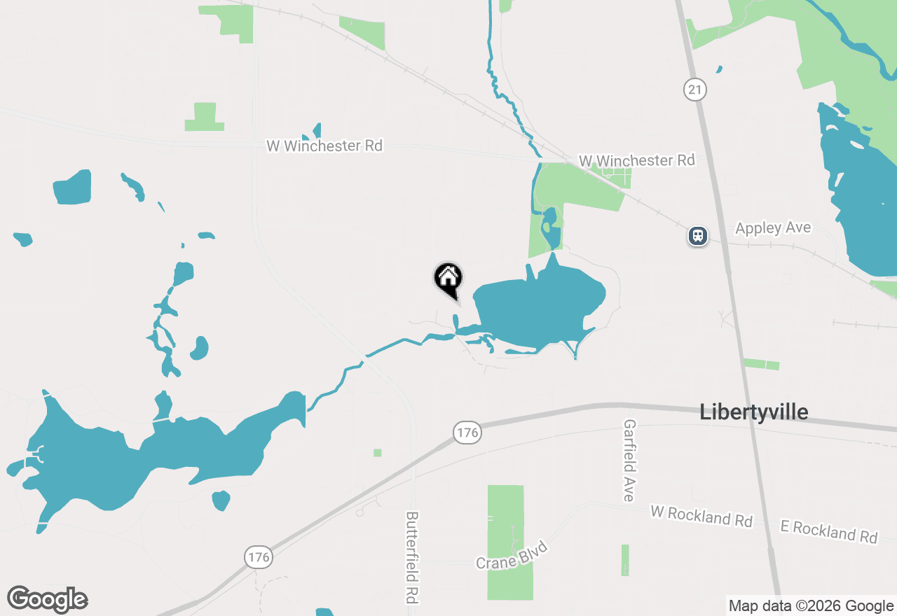 Map of 622 Innsbruck Court, Libertyville, IL 60048