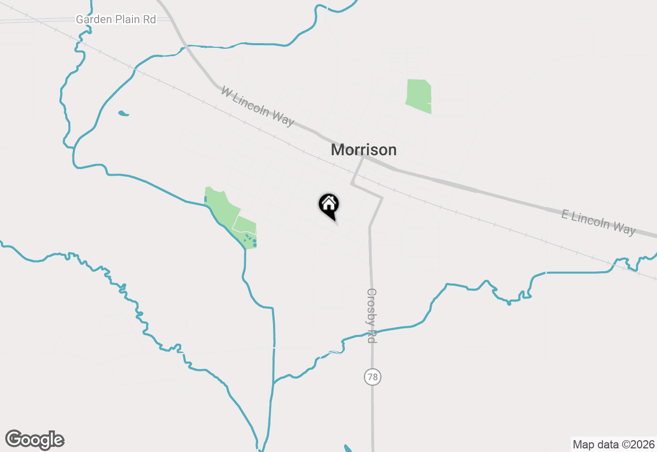 Map of 407 S Cherry Street, Morrison, IL 61270