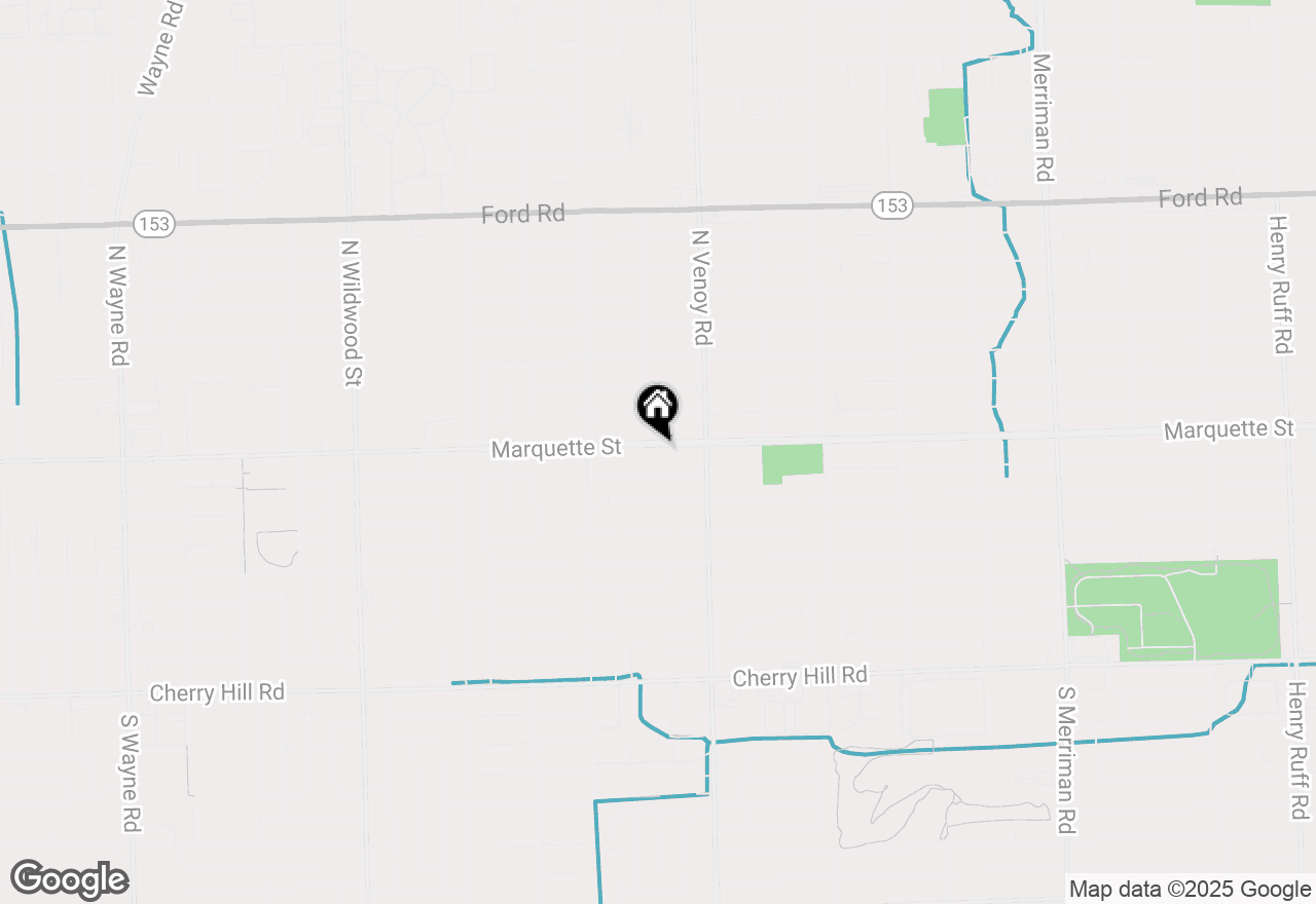 Map of 33125 Marquette Street, Garden City, MI 48135