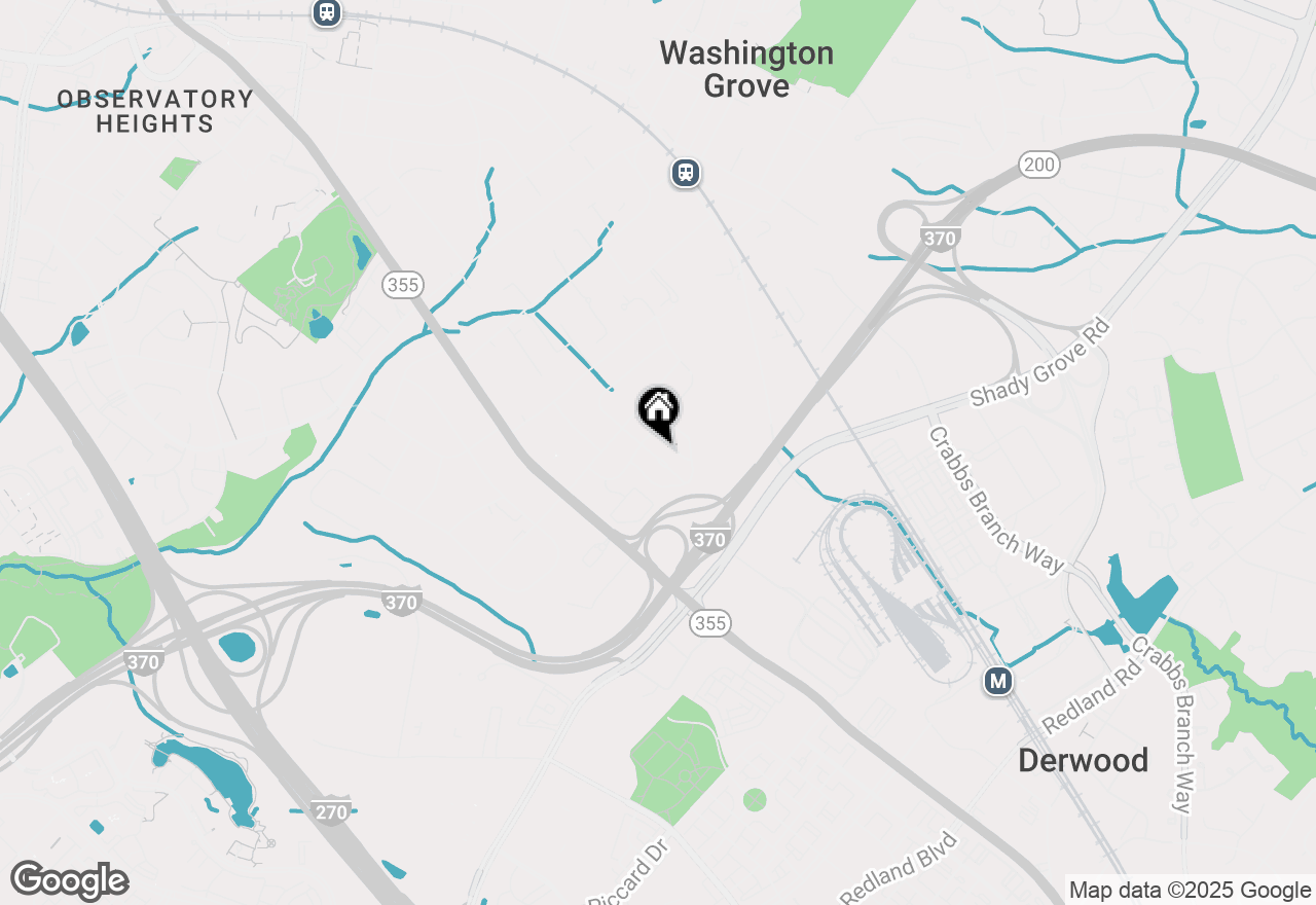 Map of 108 Goucher Terrace, Gaithersburg, MD 20877