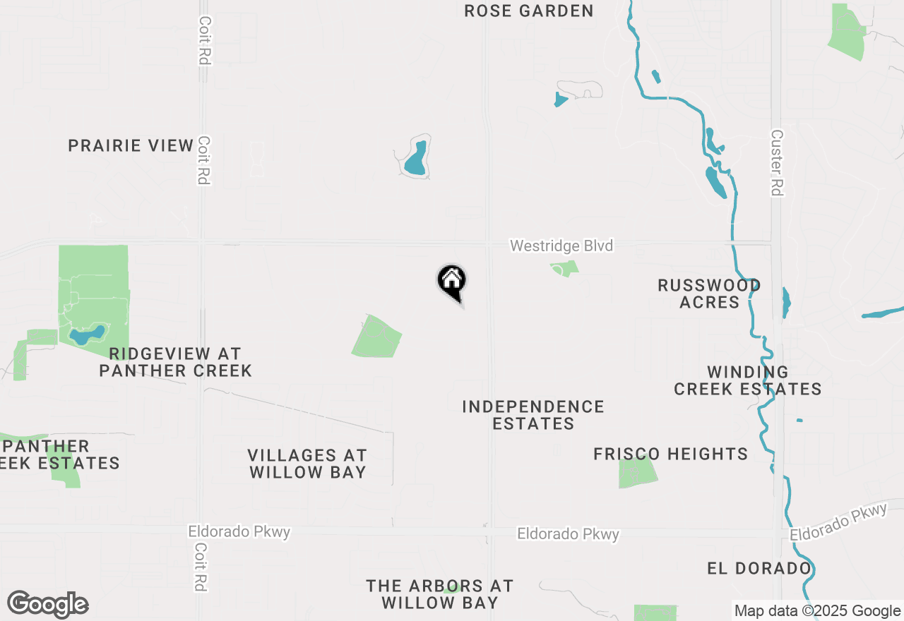 Map of 10140 Placid Drive, Mckinney, TX 75072