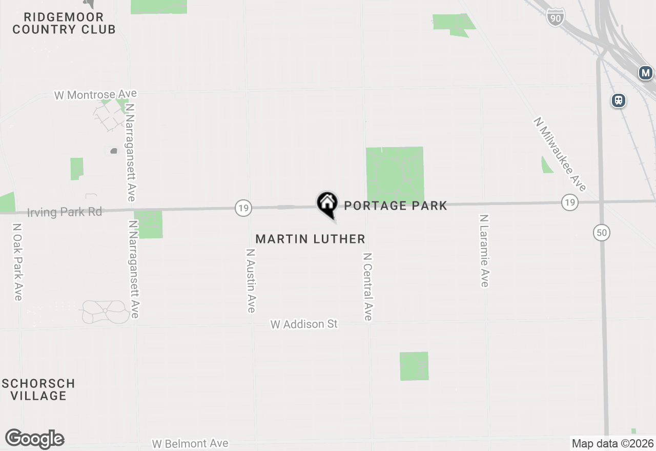 Map of 5719 W Dakin Street, Chicago, IL 60634