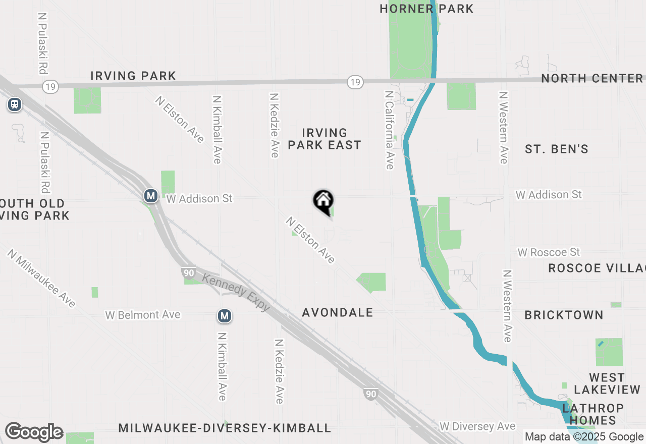 Map of 3507 N Whipple Street, Chicago, IL 60618