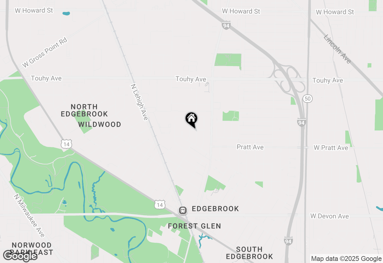 Map of 6835 N Waukesha Avenue, Chicago, IL 60646