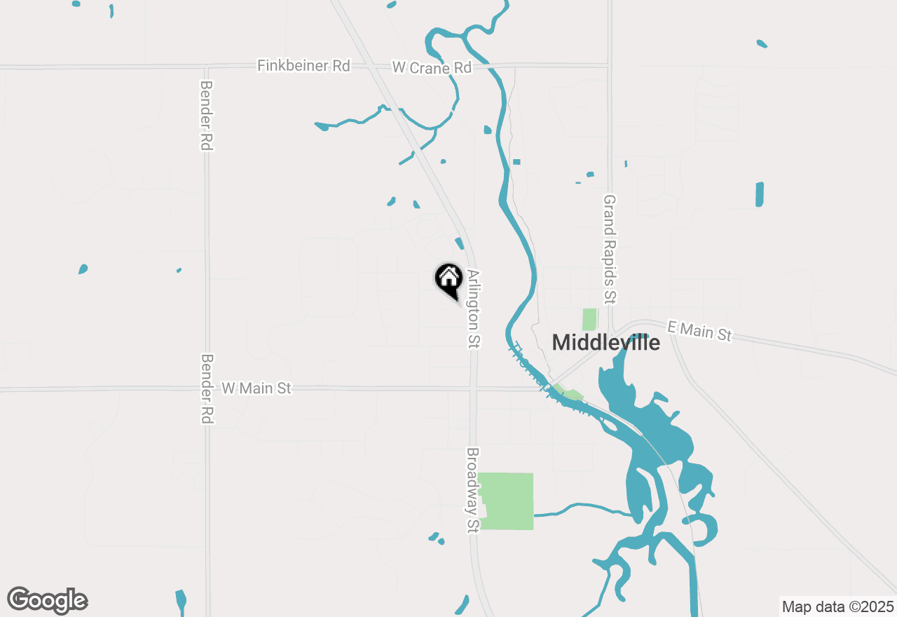 Map of 516 Arthur Court, Middleville, MI 49333