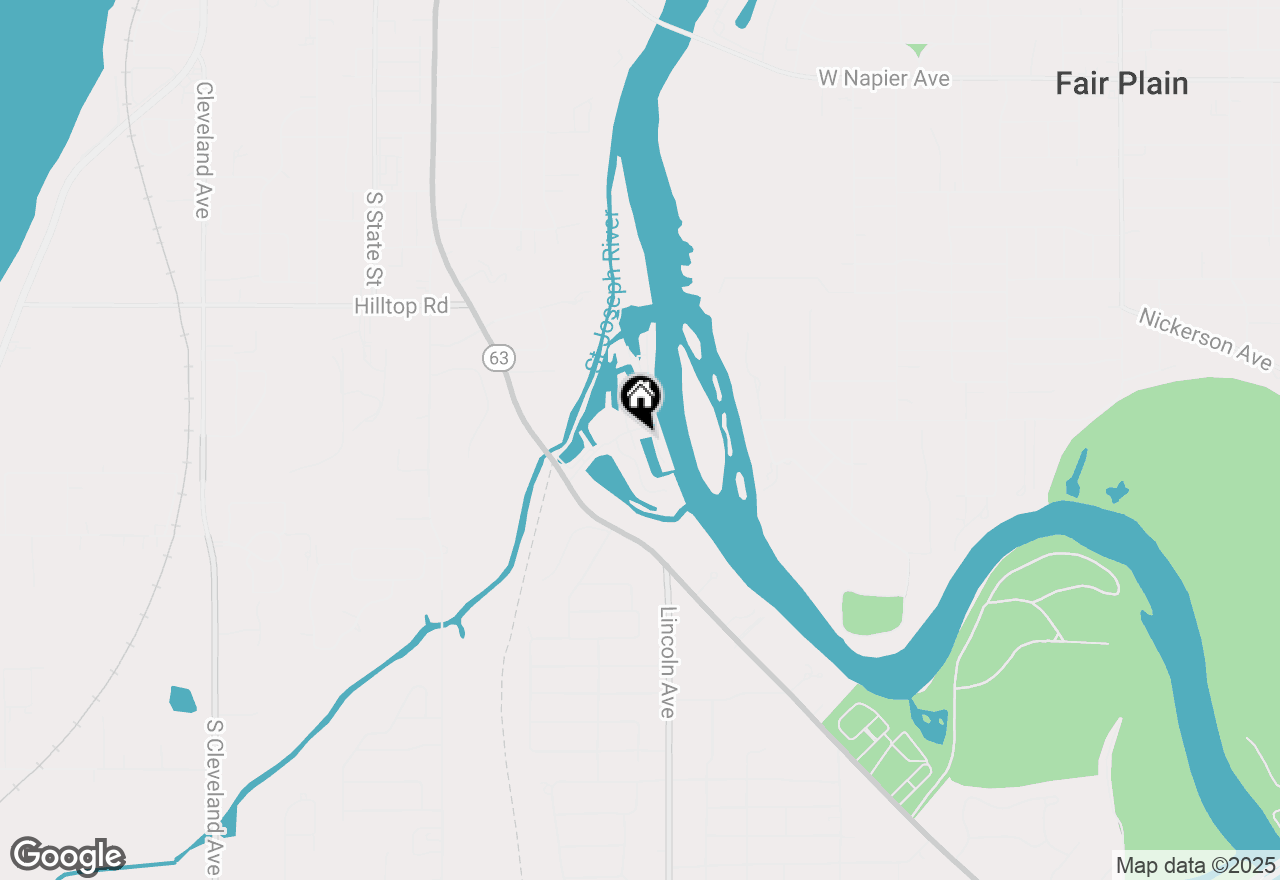 Map of 2317 S Pointe Way #5, St. Joseph, MI 49085