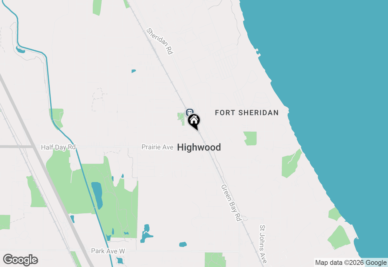 Map of 246 Green Bay Road #402, Highwood, IL 60040