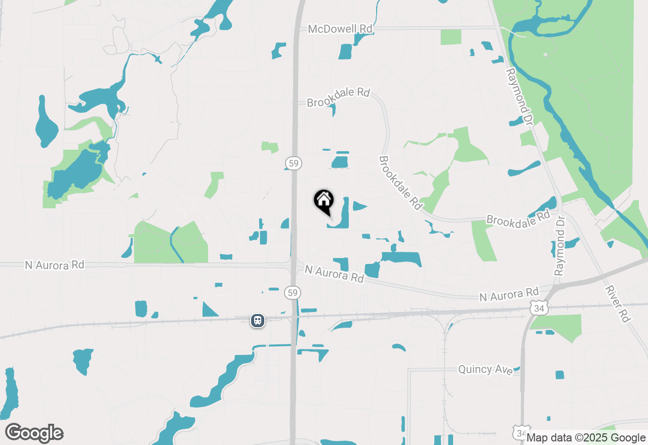 Map of 2809 Collins Court, Naperville, IL 60563