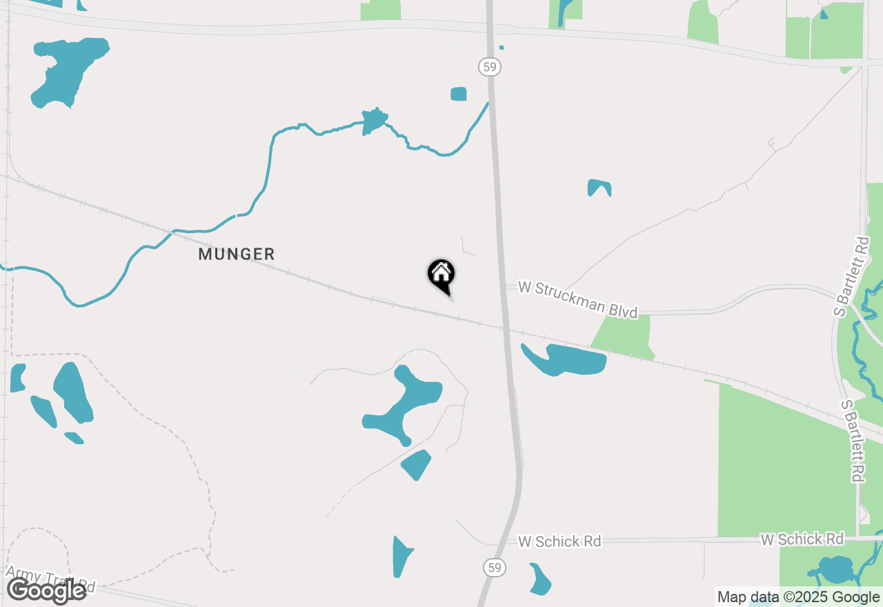 Map of 1151 Struckman Boulevard, Bartlett, IL 60103