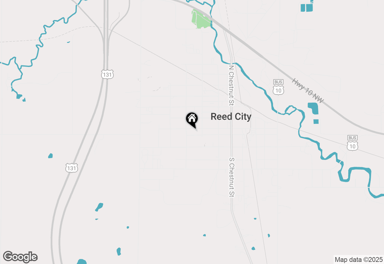 Map of 335 W Todd Avenue, Reed City, MI 49677