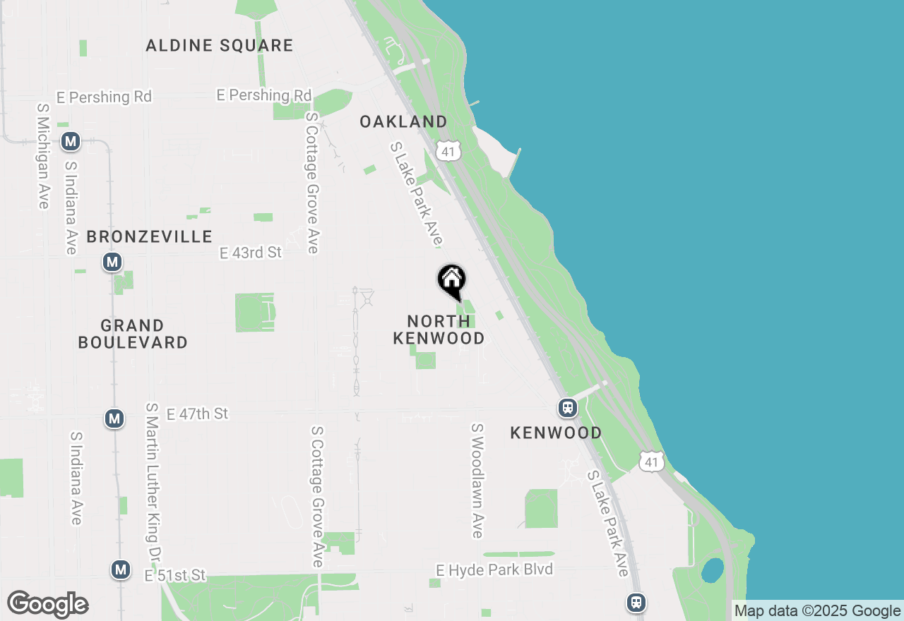 Map of 4430 S University Avenue #1, Chicago, IL 60653