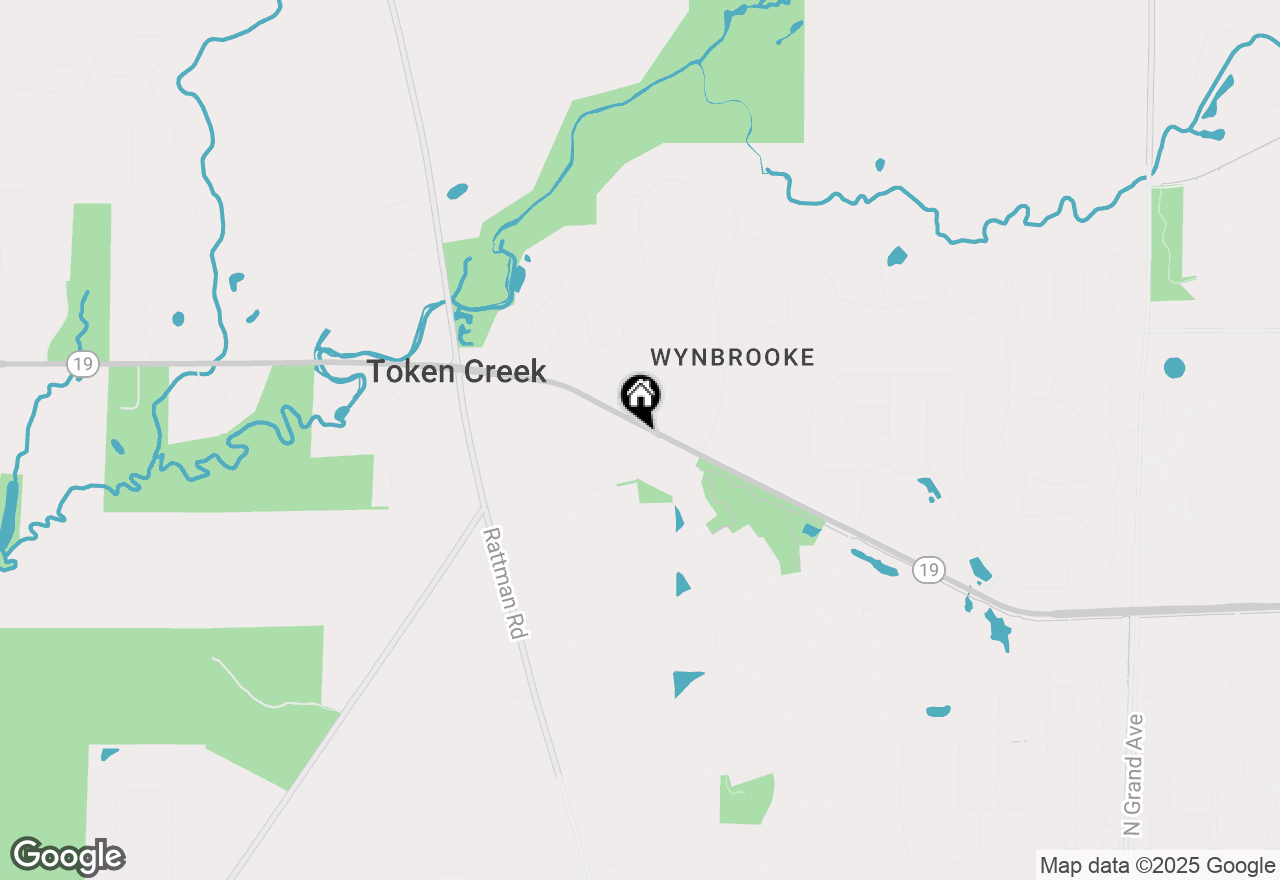 Map of 6338 Fox Run, Sun Prairie, WI 53590