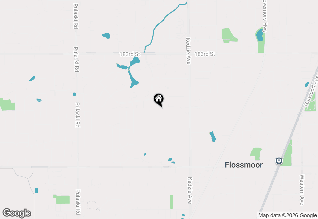Map of 3405 Golfview Drive, Hazel Crest, IL 60429