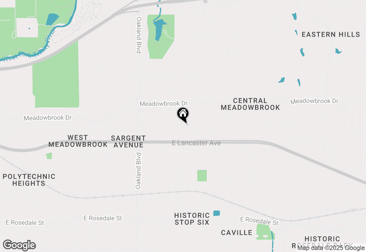 Map of 2508 Normont Circle, Fort Worth, TX 76103