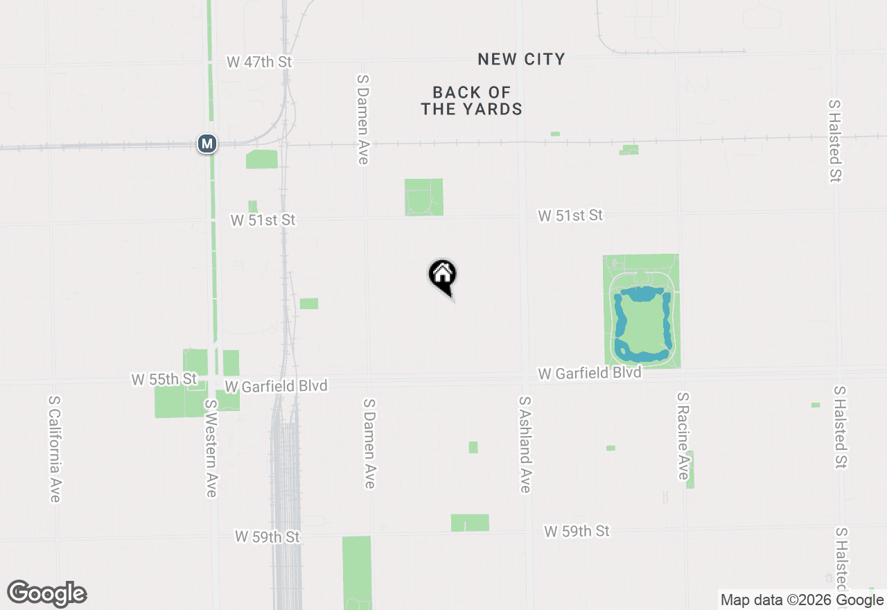 Map of 5310 S Wood Street, Chicago, IL 60609