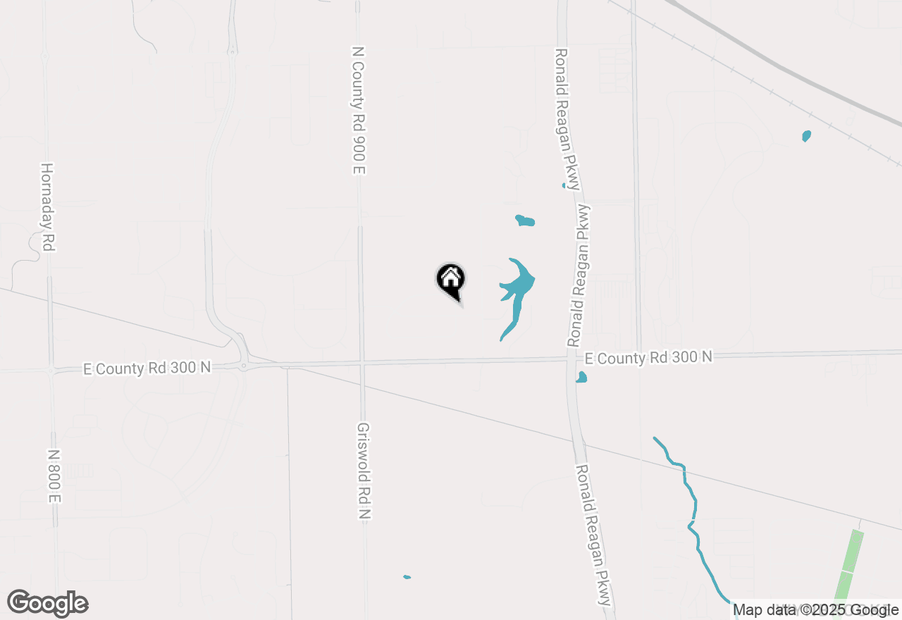 Map of 9303 Leroy Road, Brownsburg, IN 46112