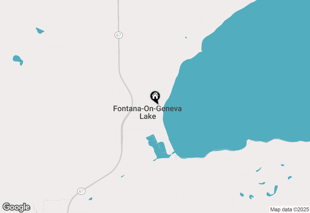 Map of 326 Fontana Ln, Fontana, WI 53125