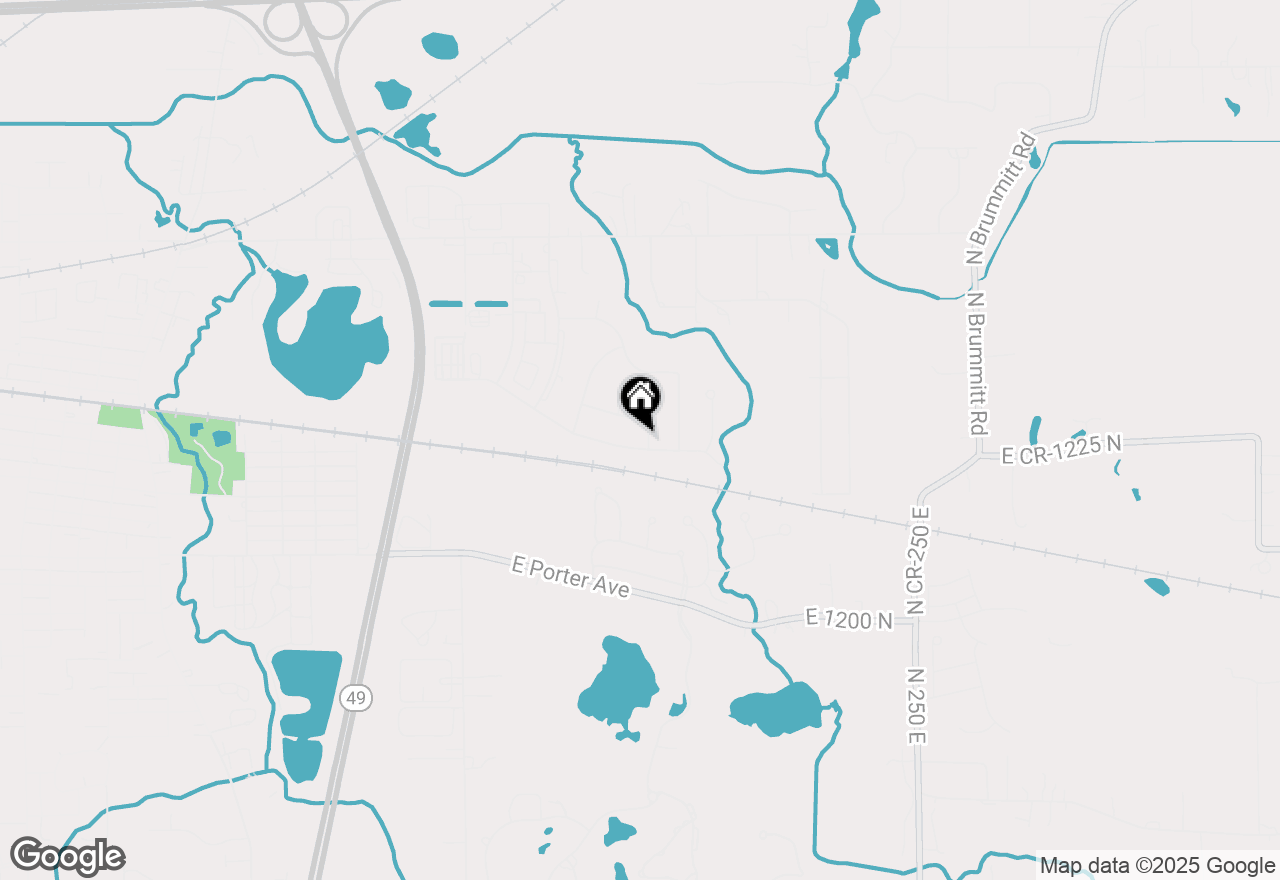 Map of 981 Michael Drive, Chesterton, IN 46304