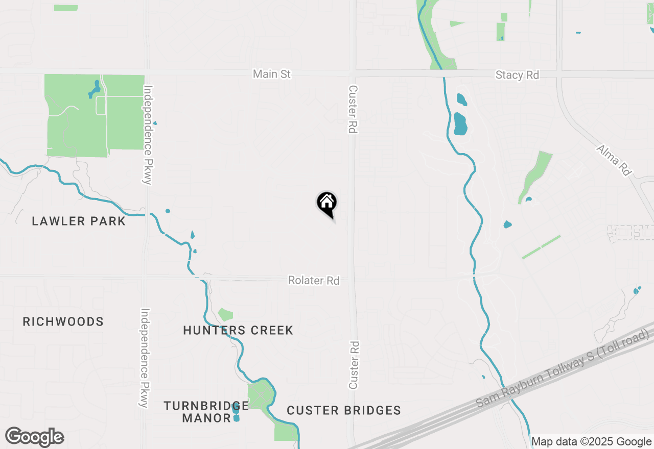 Map of 7823 Hoxie Lane, Frisco, TX 75035