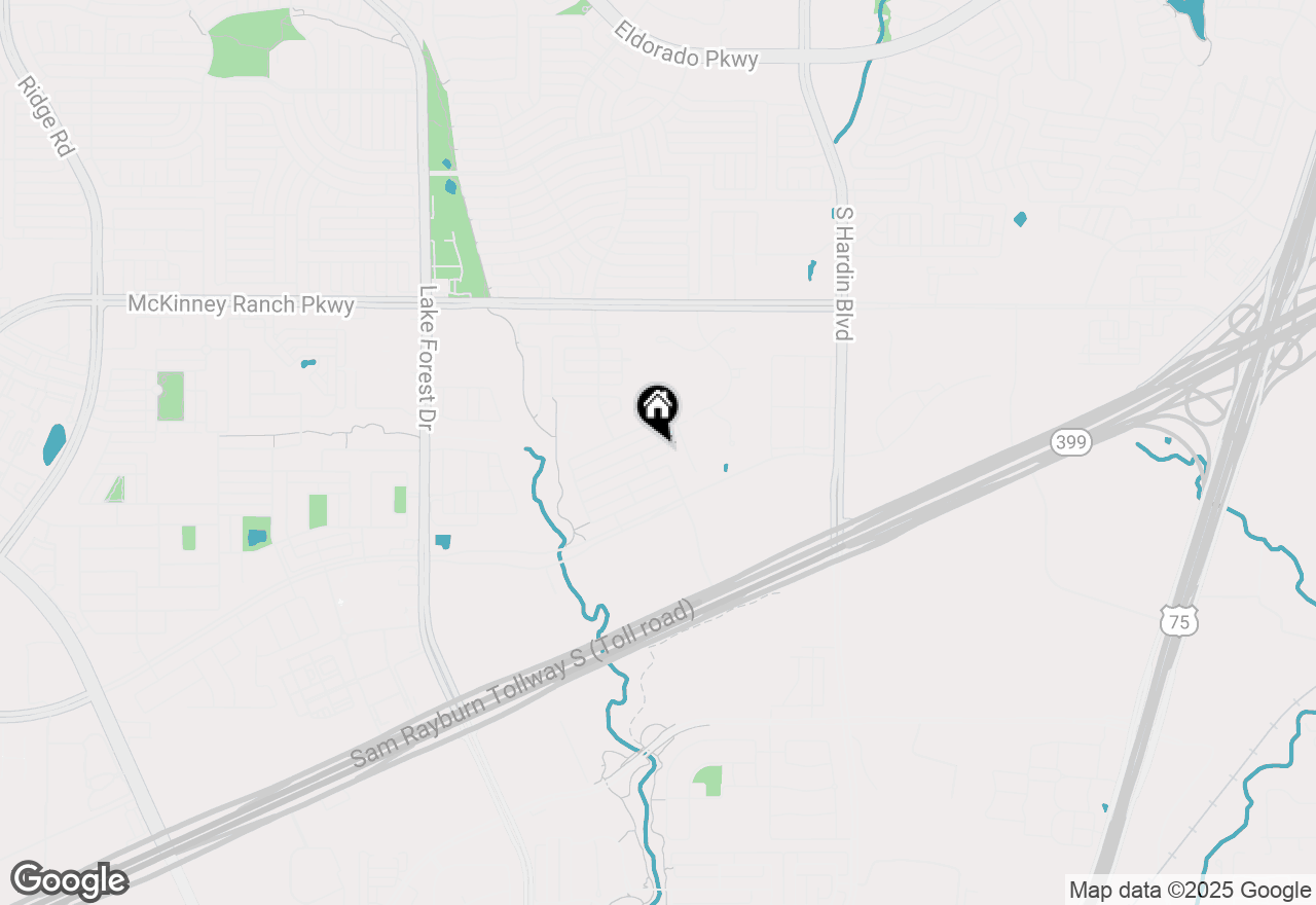 Map of 4501 Brighton Drive, Mckinney, TX 75070