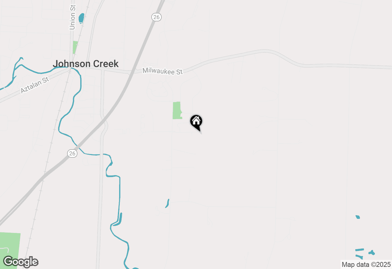 Map of 815 Meadowview Ln, Johnson Creek, WI 53038