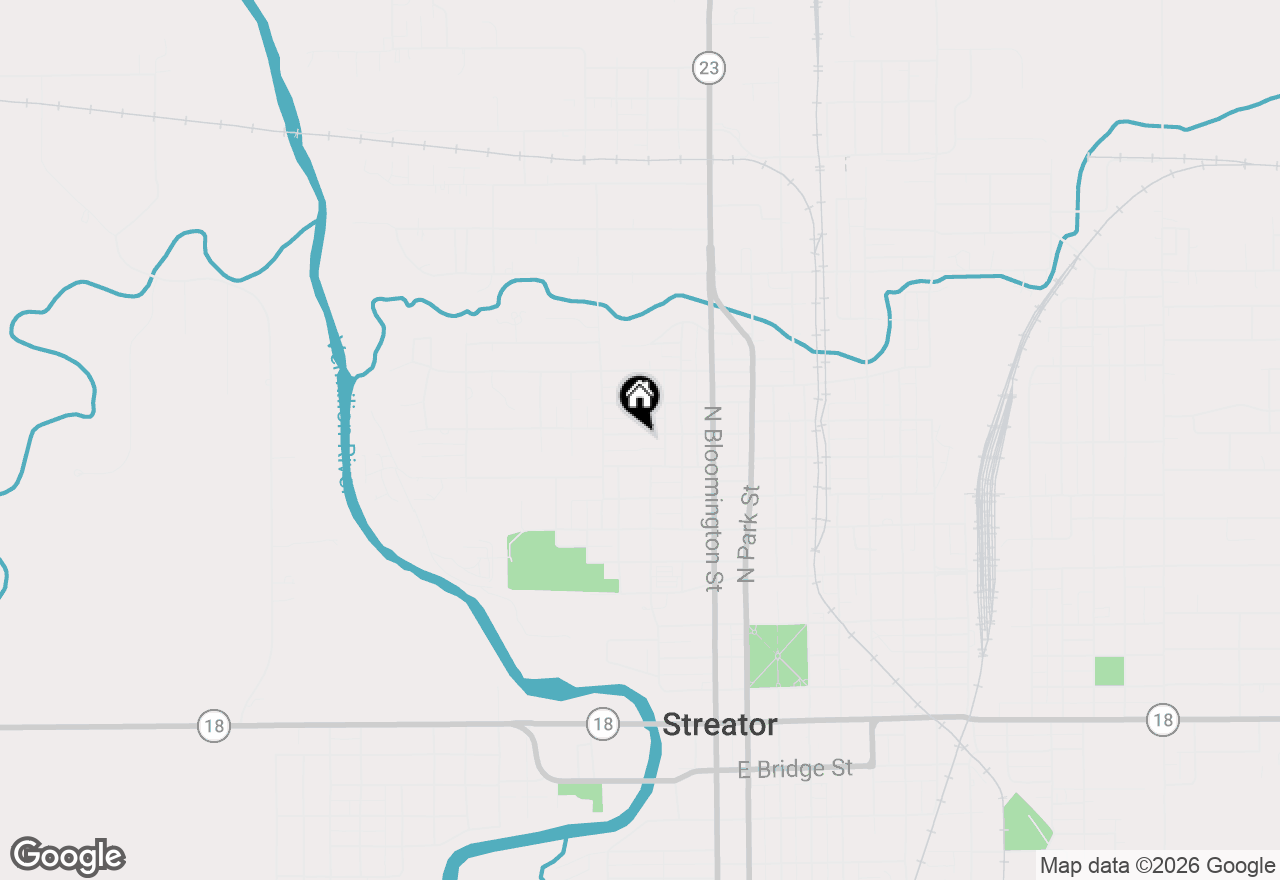 Map of 305 W Stanton Street, Streator, IL 61364