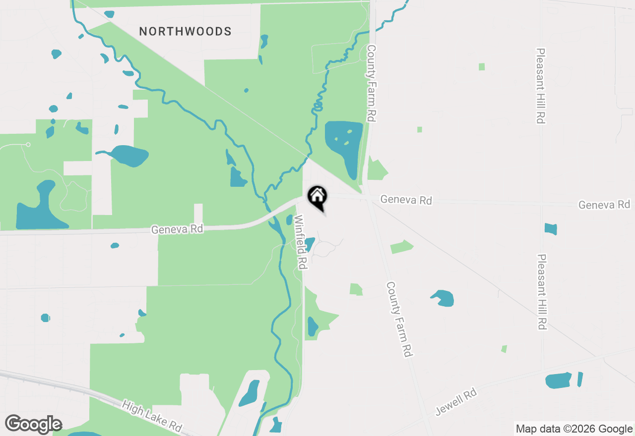 Map of ON671 Bedford Lane, Winfield, IL 60190