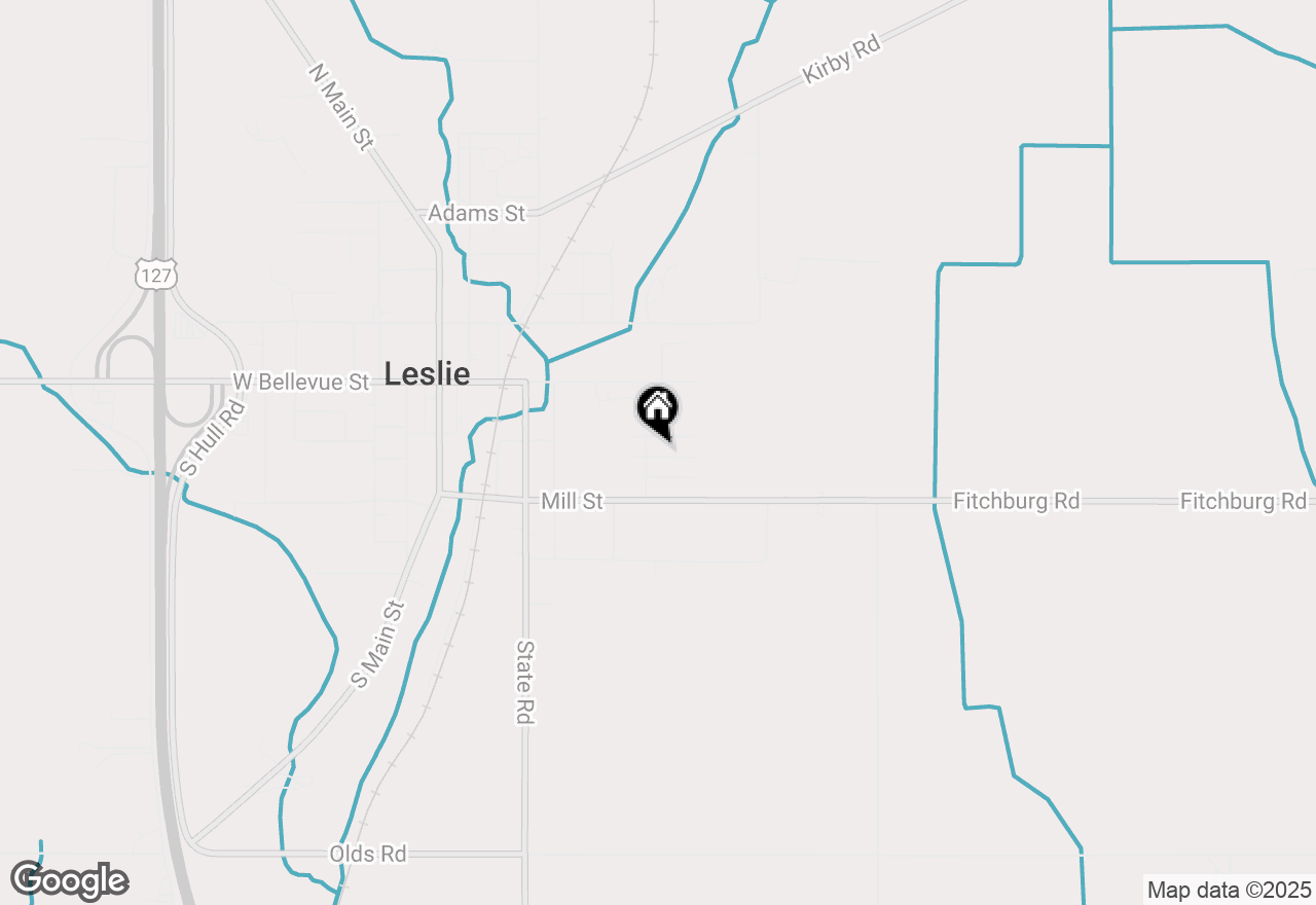 Map of 714 Mill Street #27, Leslie, MI 49251
